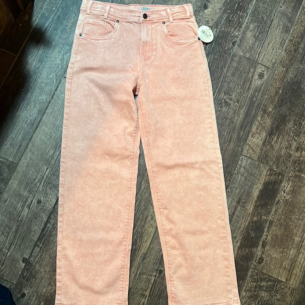 Girls Colorful Planet Wide Leg Jeans